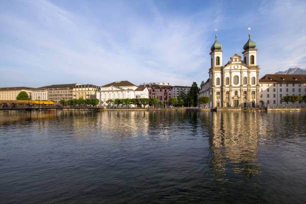 istock Jesuit Church, Lucerne, Switzerland 660409980