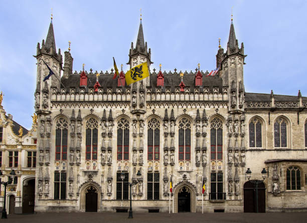istock Bruges, Belgium. Provinciaal Hof 660414532
