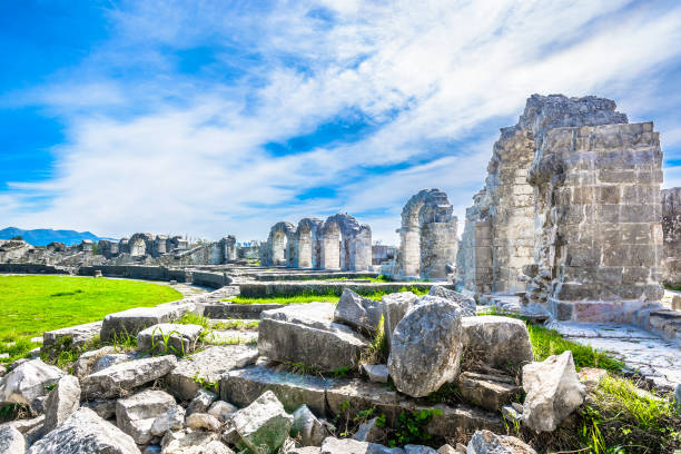Amphitheater in Croatia, Europe.