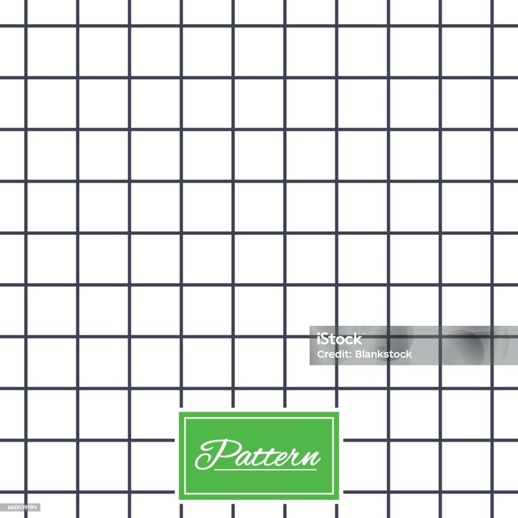 Grid Cells Pattern Cell Grid Stripped Geometric Seamless Pattern Stock Illustration ...