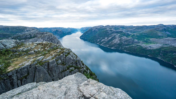 istock View from the top of Preikestolen, Pulpit Rock 660422342
