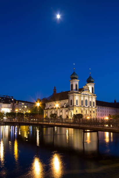 istock Jesuit Church, Lucerne, Switzerland 660422656