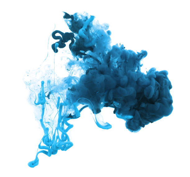 istock Acrylic colors and ink in water. Abstract background. 660422856