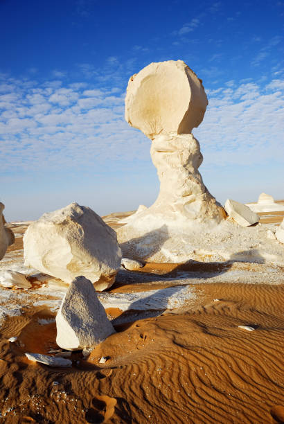 istock The limestone formation in White desert, Sahara, Egypt 660425758