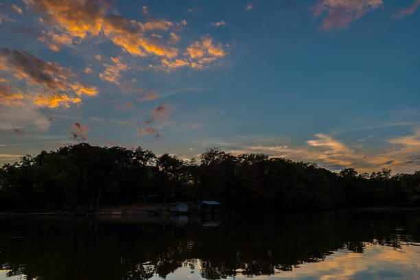 istock dusk at waters edge on the river 660437908