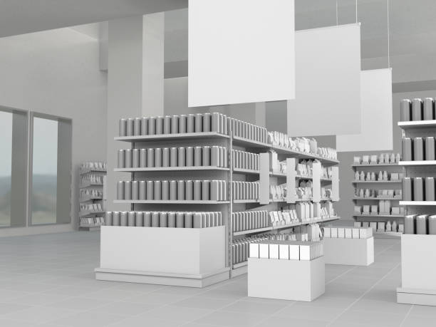 istock supermarket with products 660458428