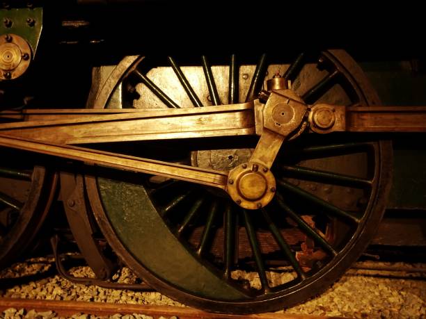 istock Steam Locomotive Wheel 660462480