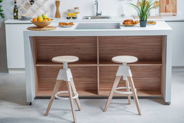 istock Cozy domestic kitchen with comfortable furniture 660464692