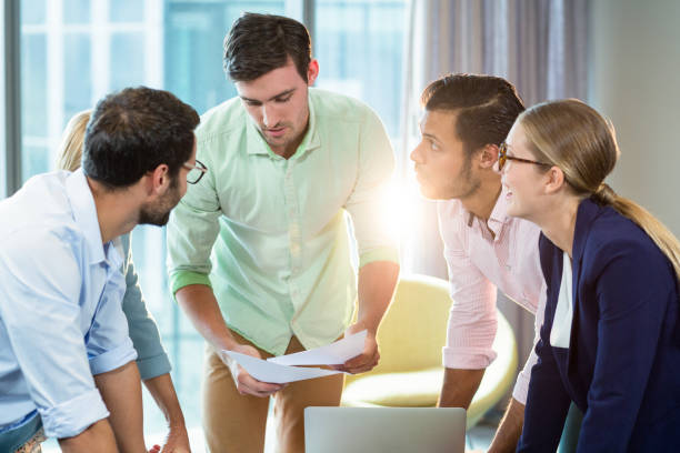 istock Business people during a meeting 660474572