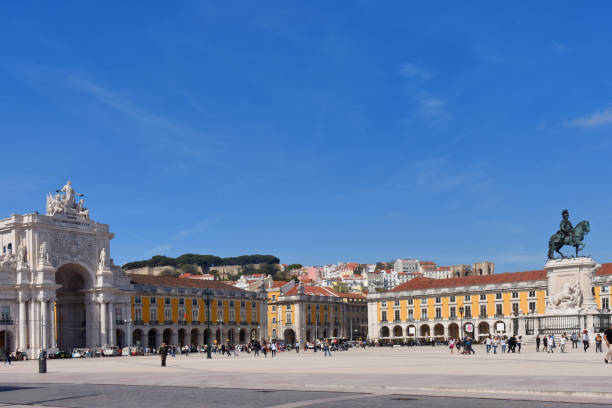 istock Commerce Square in Lisbon, Portugal 660474998