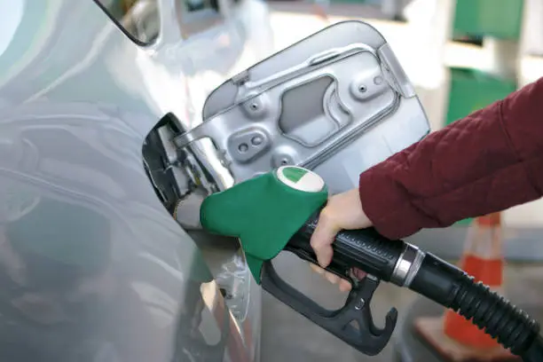 Photo of Fuel pump at petrol station