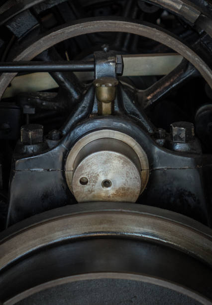 istock The mechanism of a old and vinage machine 660492938