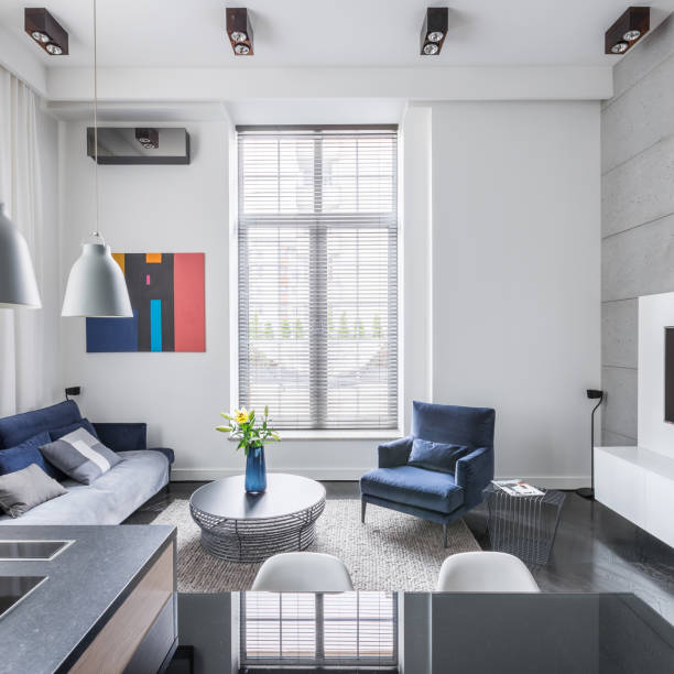 istock Stylish living room 660493094