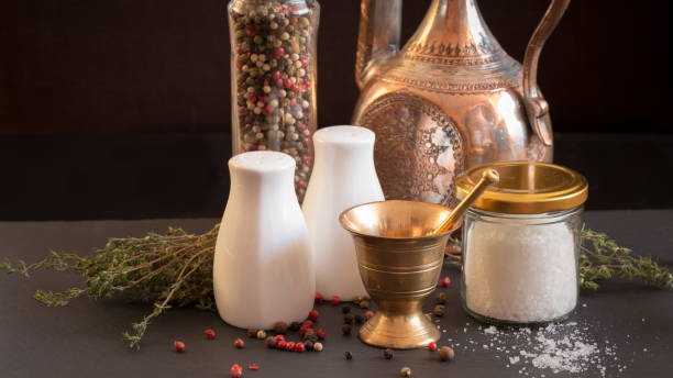 istock Concept of salt and pepper accessories 660493430