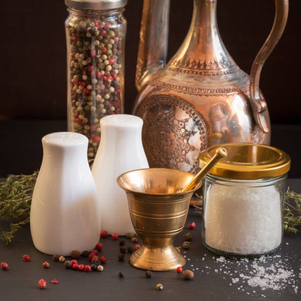istock Concept of salt and pepper accessories 660493436