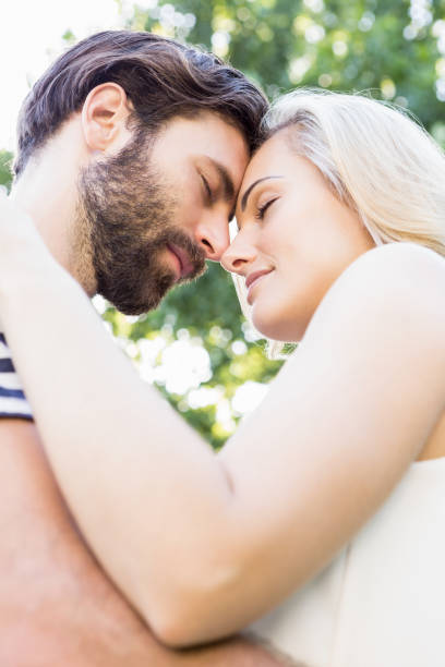 istock Couple embracing each other 660504326