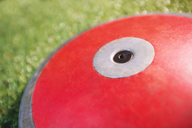 istock Close up of discuses 660506914