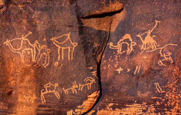 istock Camel Petroglyphs Valley of Moon Wadi Rum Jordan 660507538