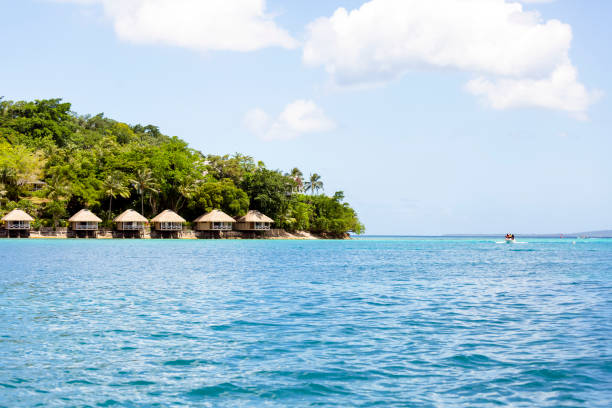 Vanuatu Iririki island, beuatiful nature background with copy space