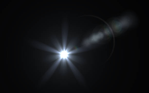 istock Lens Flare foggy white star 660515874