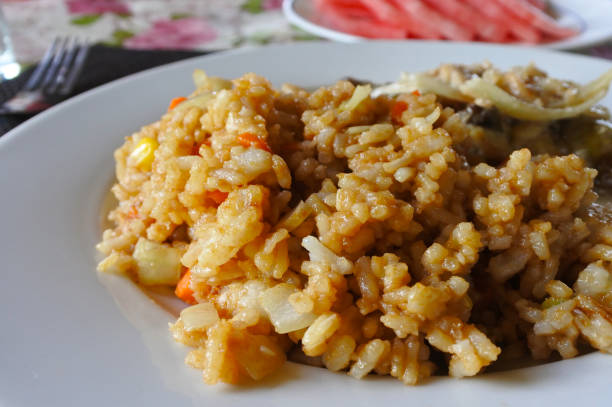 istock Fijian rice dish served on plate 660524182