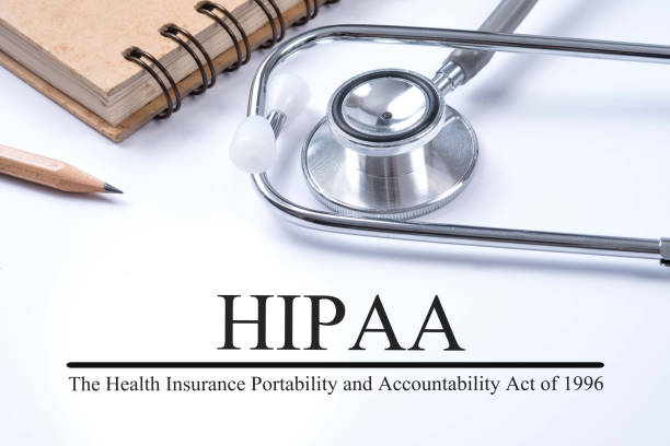 istock Notebook and pencil with HIPAA (The Health Insurance Portability and Accountability Act of 1996) on the table with stethoscope, medical concept 660530720