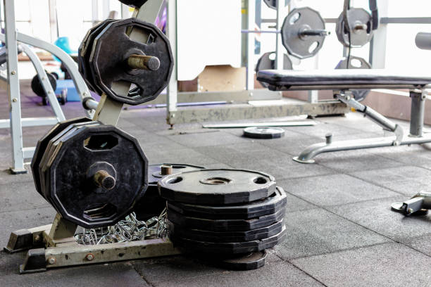 istock interior of modern gym 660569902