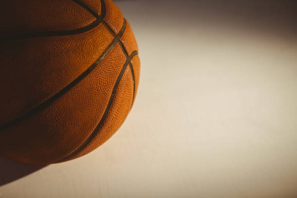 istock Close up of basket ball 660569916
