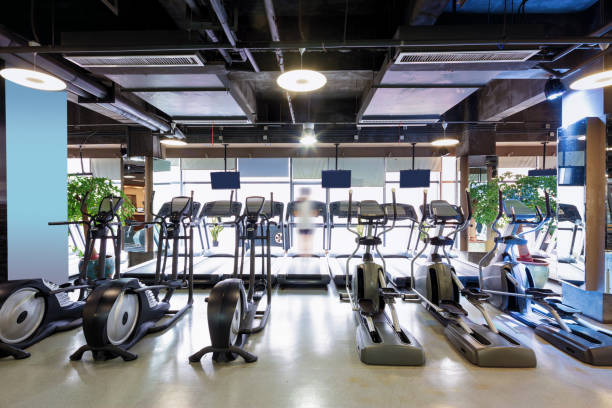 istock interior of modern gym 660579838