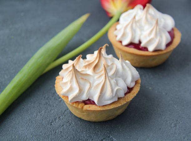 istock shortbread tart with raspberry curd and meringue 660589796