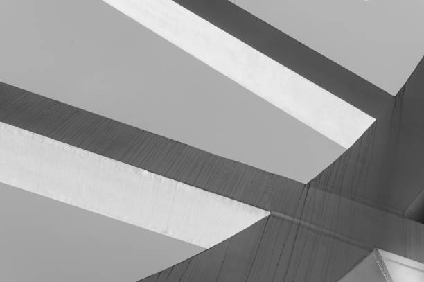istock Strong steel beams welded together at sharp angles 660617950