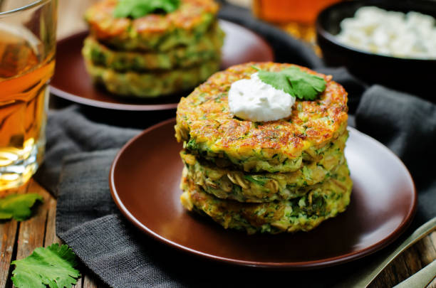 istock zucchini ricotta cilantro fritter 660618832
