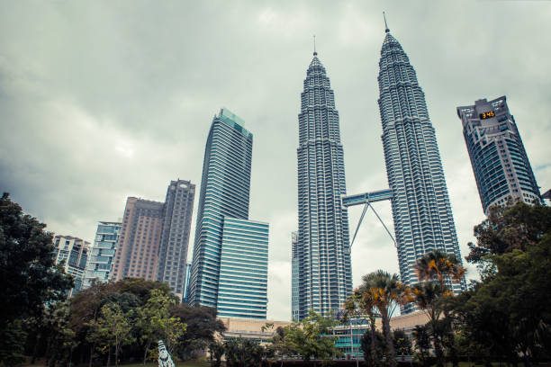 istock Petronas Twin Towers in Kuala Lumpur. Modern skyscraper architecture 660633658