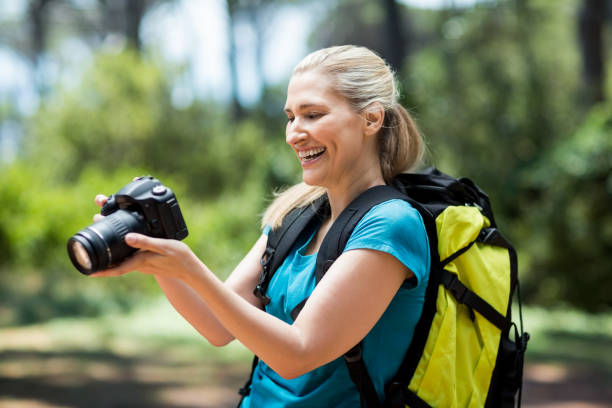 istock Woman smiling and looking her camera 660639918