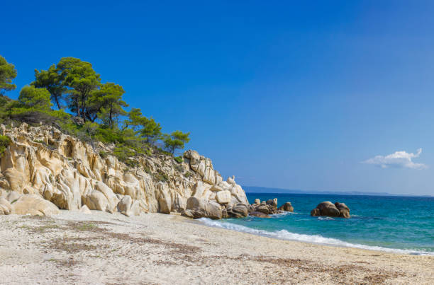 istock Beautiful beach. Sithonia. Greece 660640344