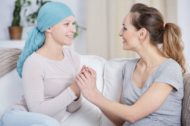 istock Woman supporting her friend with cancer 660644484