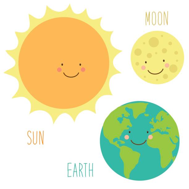 532 Cartoon Of A Sun And Moon Logo Illustrations & Clip Art - iStock
