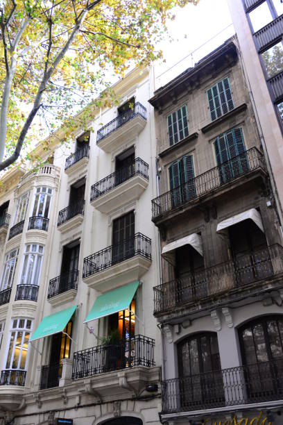 istock Hausfassden / City views Palma de Mallorca - Spain 660663356