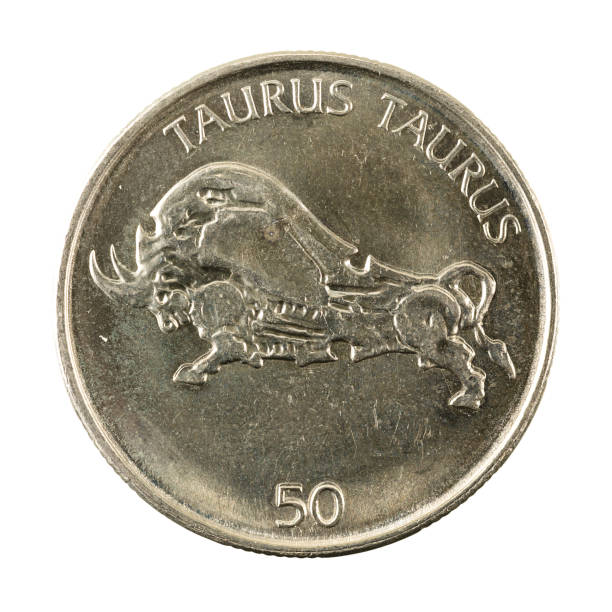 istock 50 slovenian tolar coin (2003) reverse isolated on white background 660673620