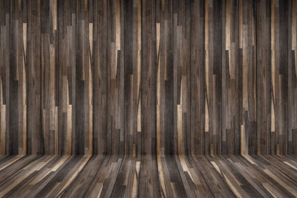 istock Wood wall and wood Floor 660674102