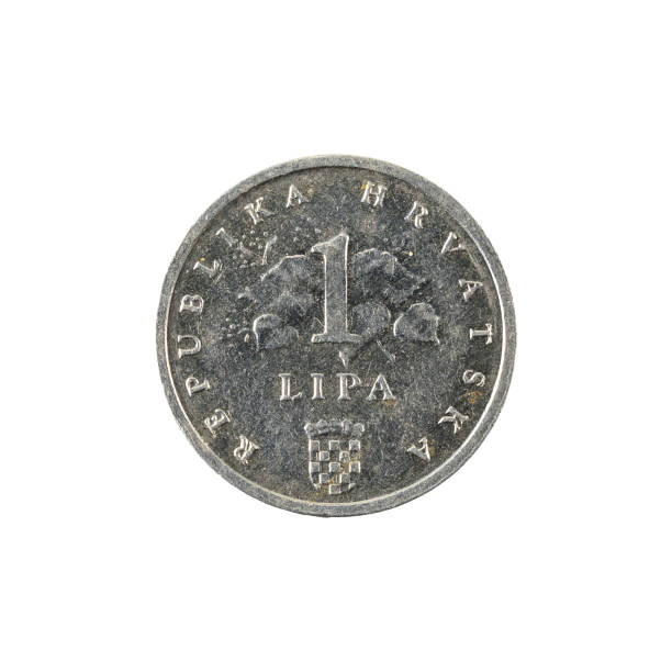 istock 1 croatian lipa coin (1993) obverse isolated on white background 660678432