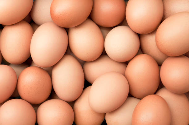istock Fresh eggs for sale at a market 660693782