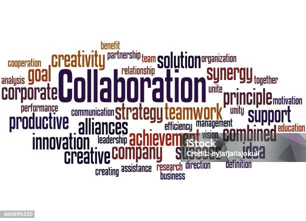 Computing Words Collaboration Collaboration Word Cloud Concept 5 Stock Illustration - Download Image ...