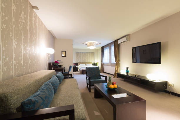 istock Interior of a hotel apartment 660699900