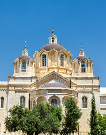 The Holy Trinity church in the Russian Compound of Jerusalem - Israel