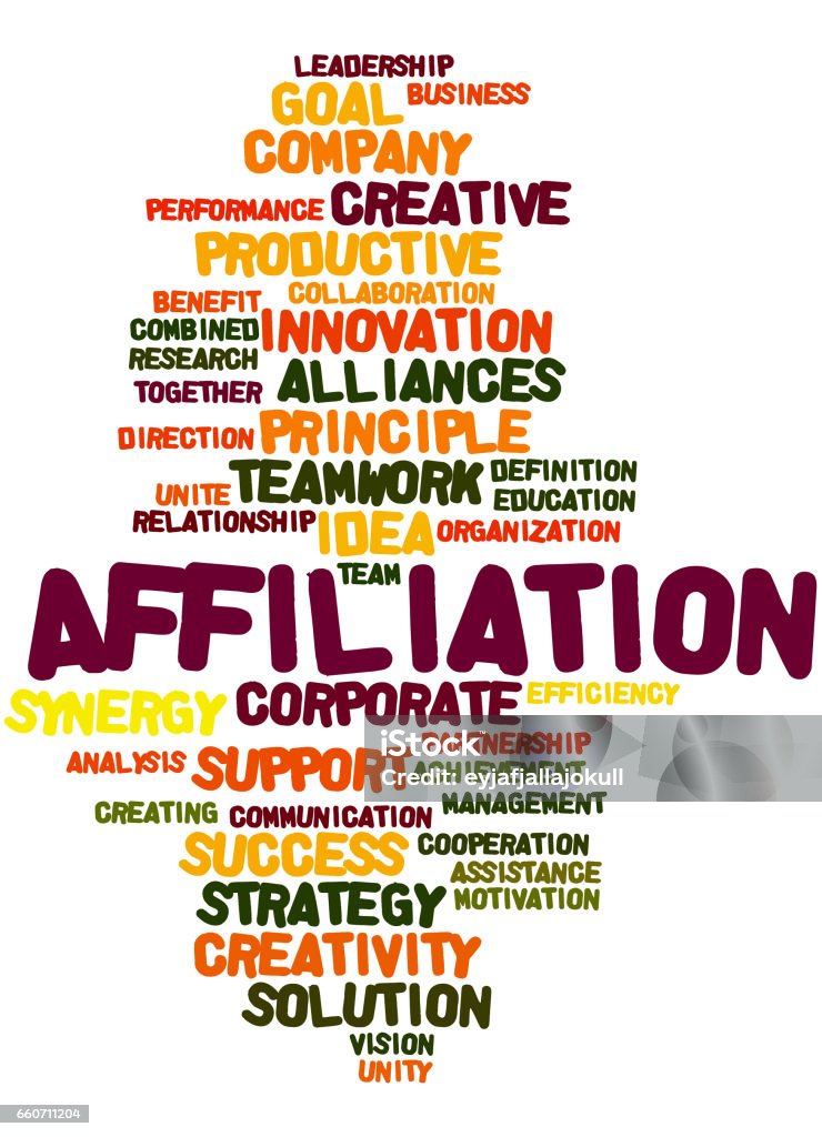 Affiliation Background Image Affiliation Word Cloud Concept Stock Illustration - Download Image Now ...