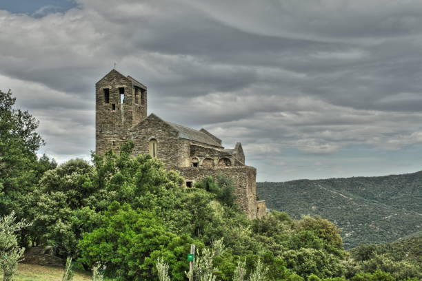 istock Serrabone Priory in Pyrenes orientales, France 660715982