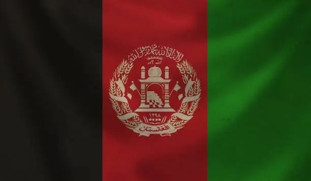 Photo of Flag of Afghanistan.