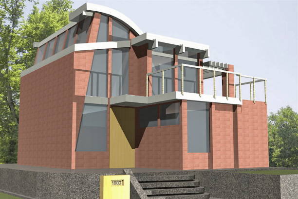 istock Residential apartment building 660718896