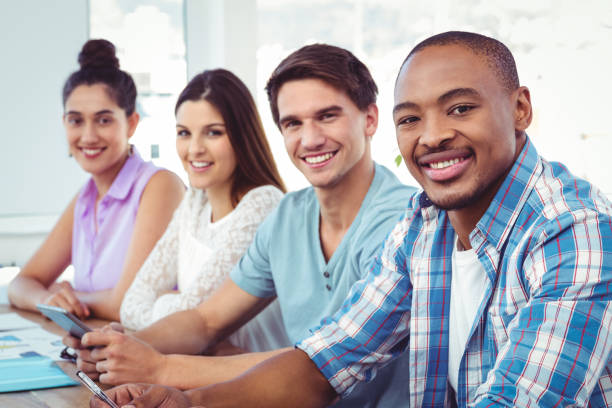 istock Creative business team having a meeting 660723330